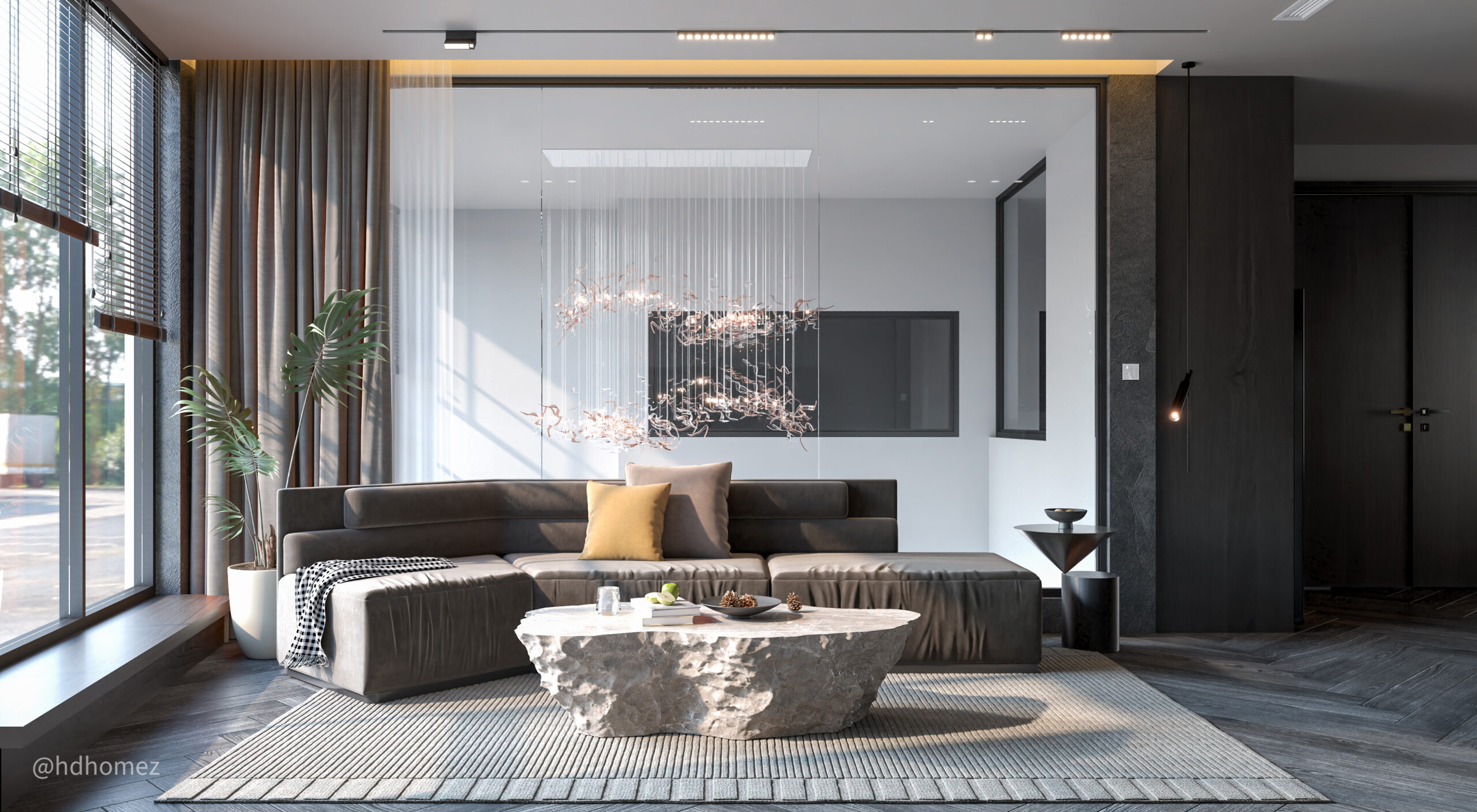 Thiết kế nhà phố 2 tầng hiện đại