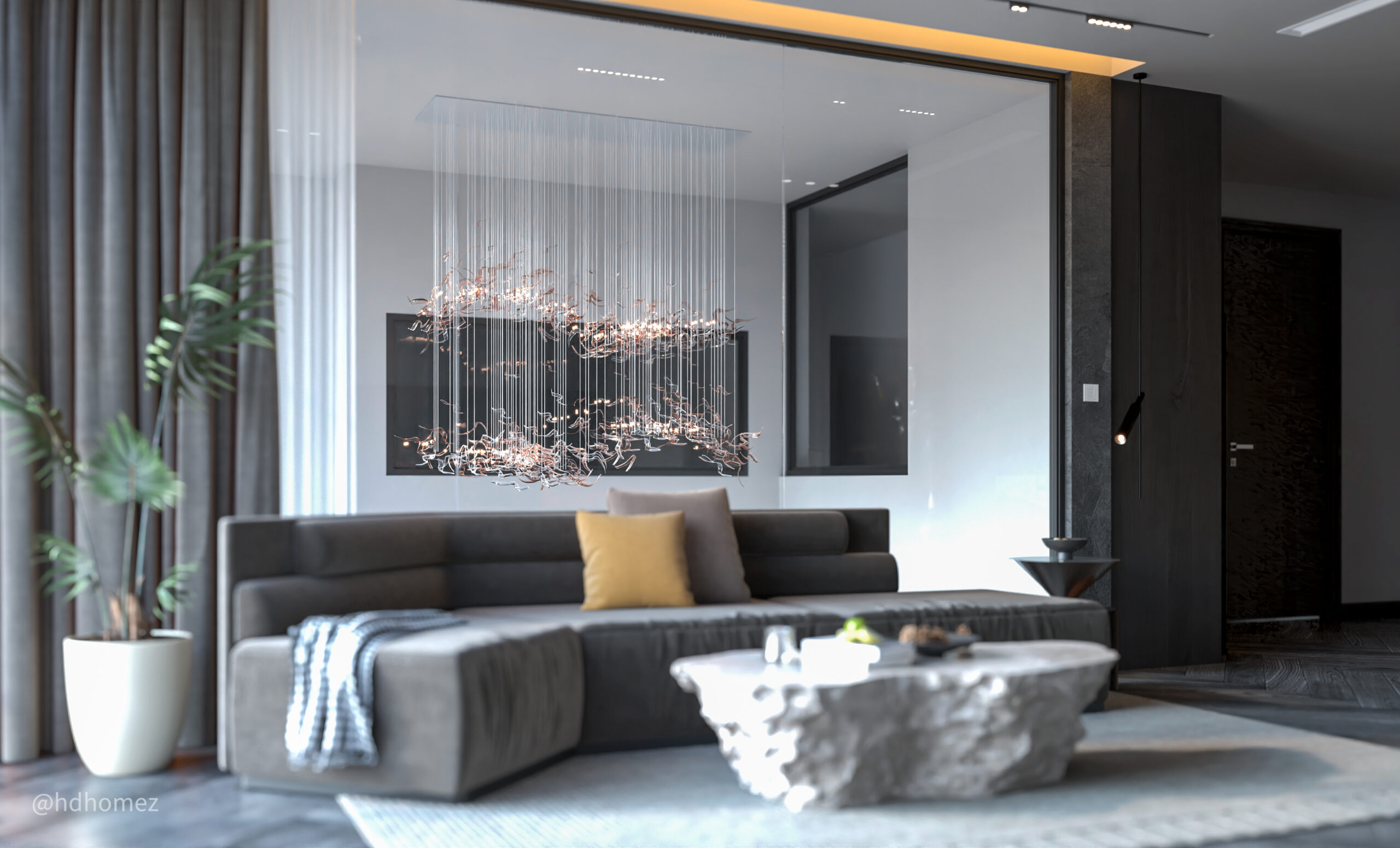 Thiết kế nhà phố 2 tầng hiện đại