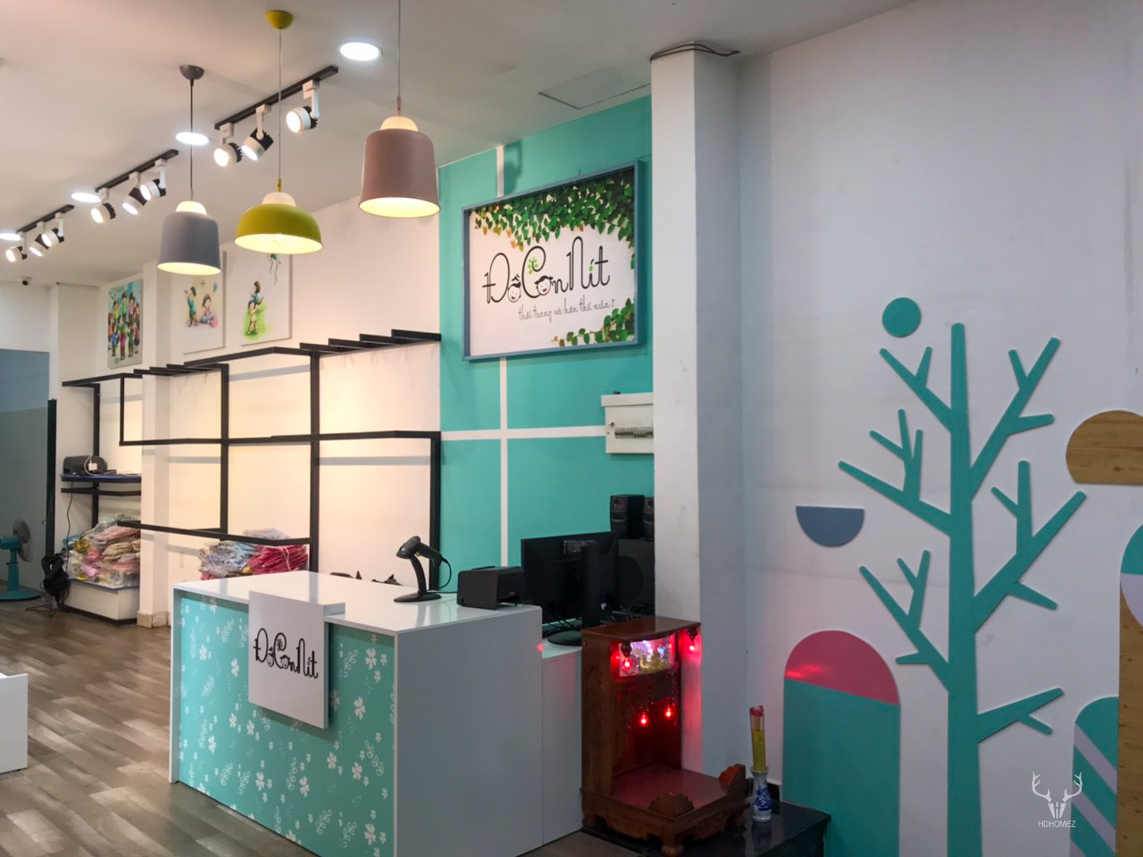 Shop thời trang Đồ Con Nít (Thi công)