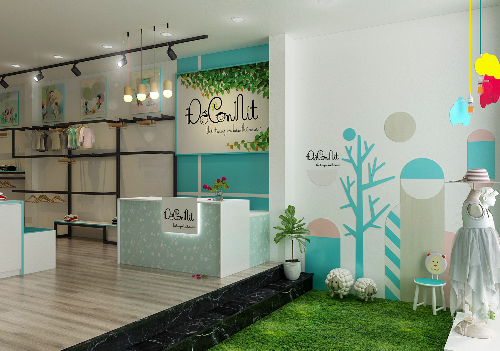 Shop thời trang Đồ Con Nít (Thiết kế)