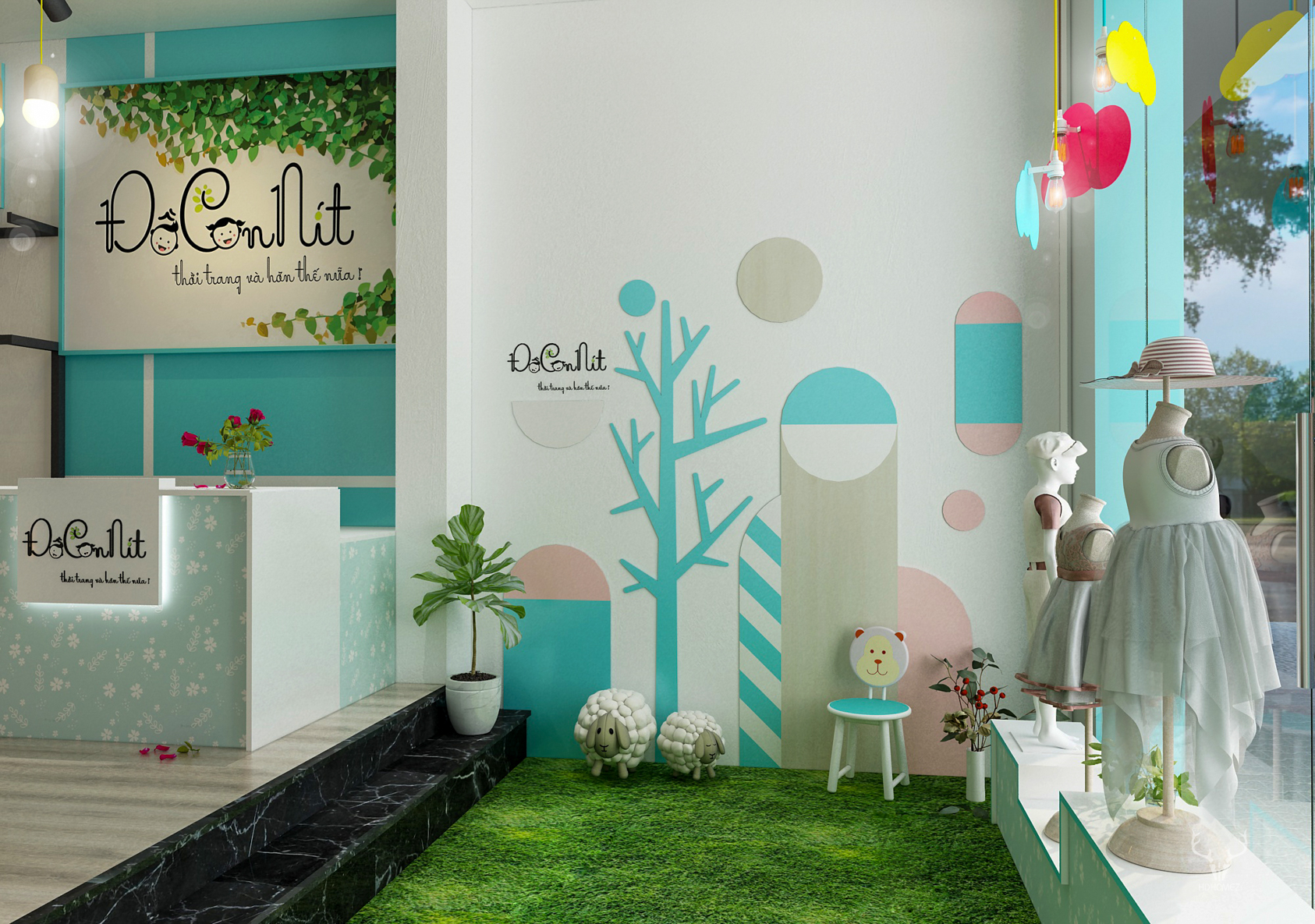 Shop thời trang Đồ Con Nít (Thiết kế)