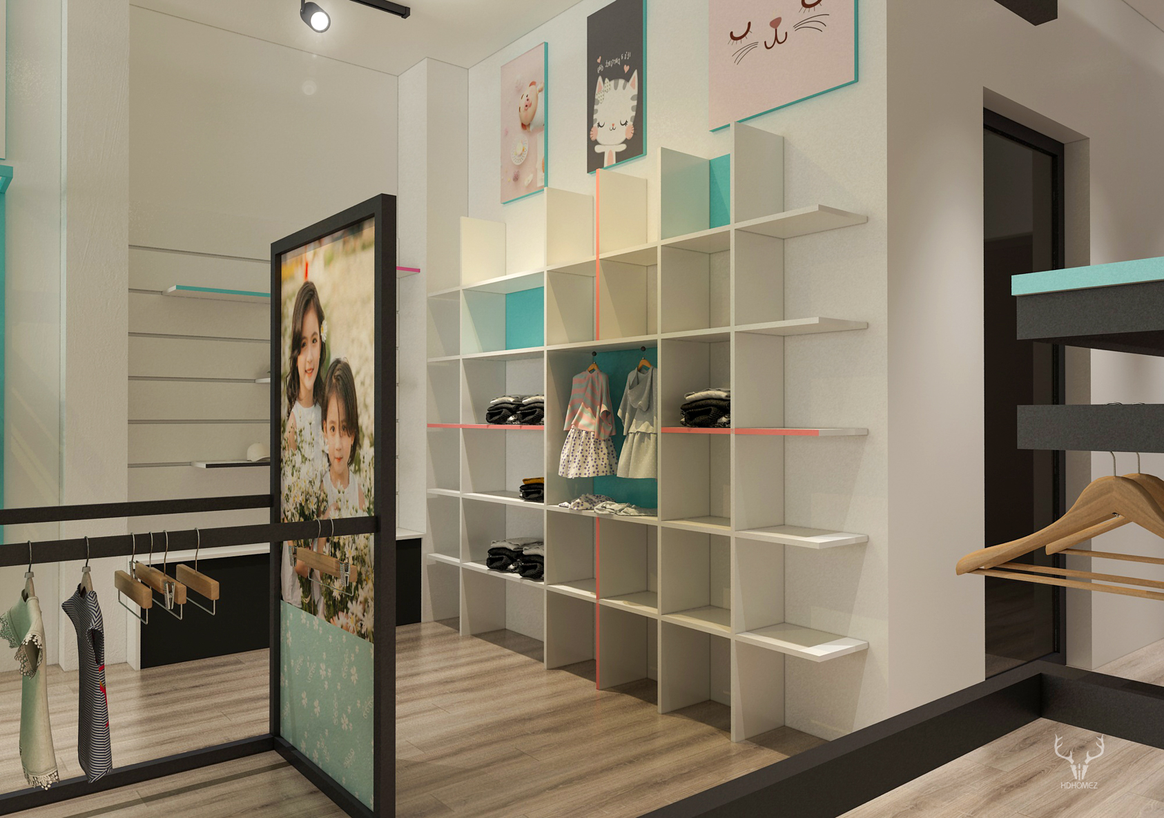 Shop thời trang Đồ Con Nít (Thiết kế)