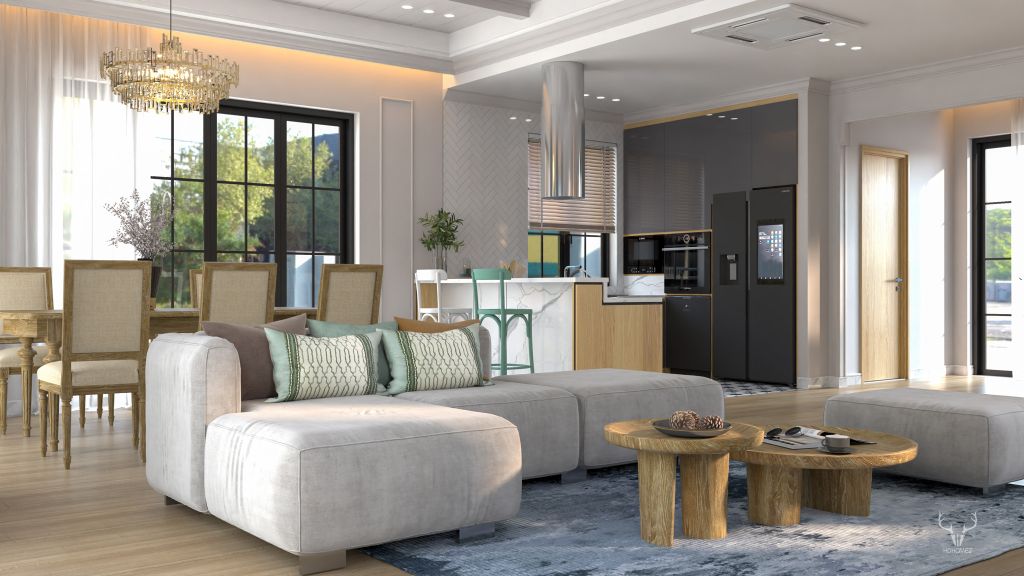 Thiết kế nhà phố đẹp sang trọng