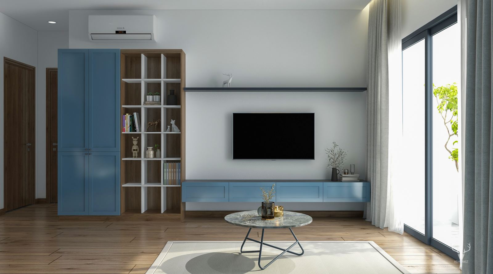 Chung cư Akari City mẫu 79m²