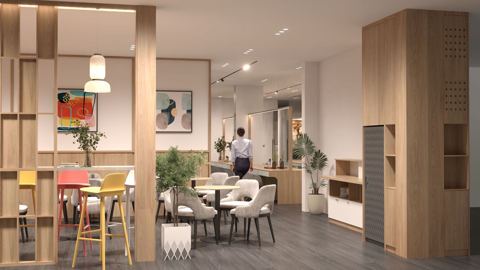 Văn phòng kết hợp showroom Wintok